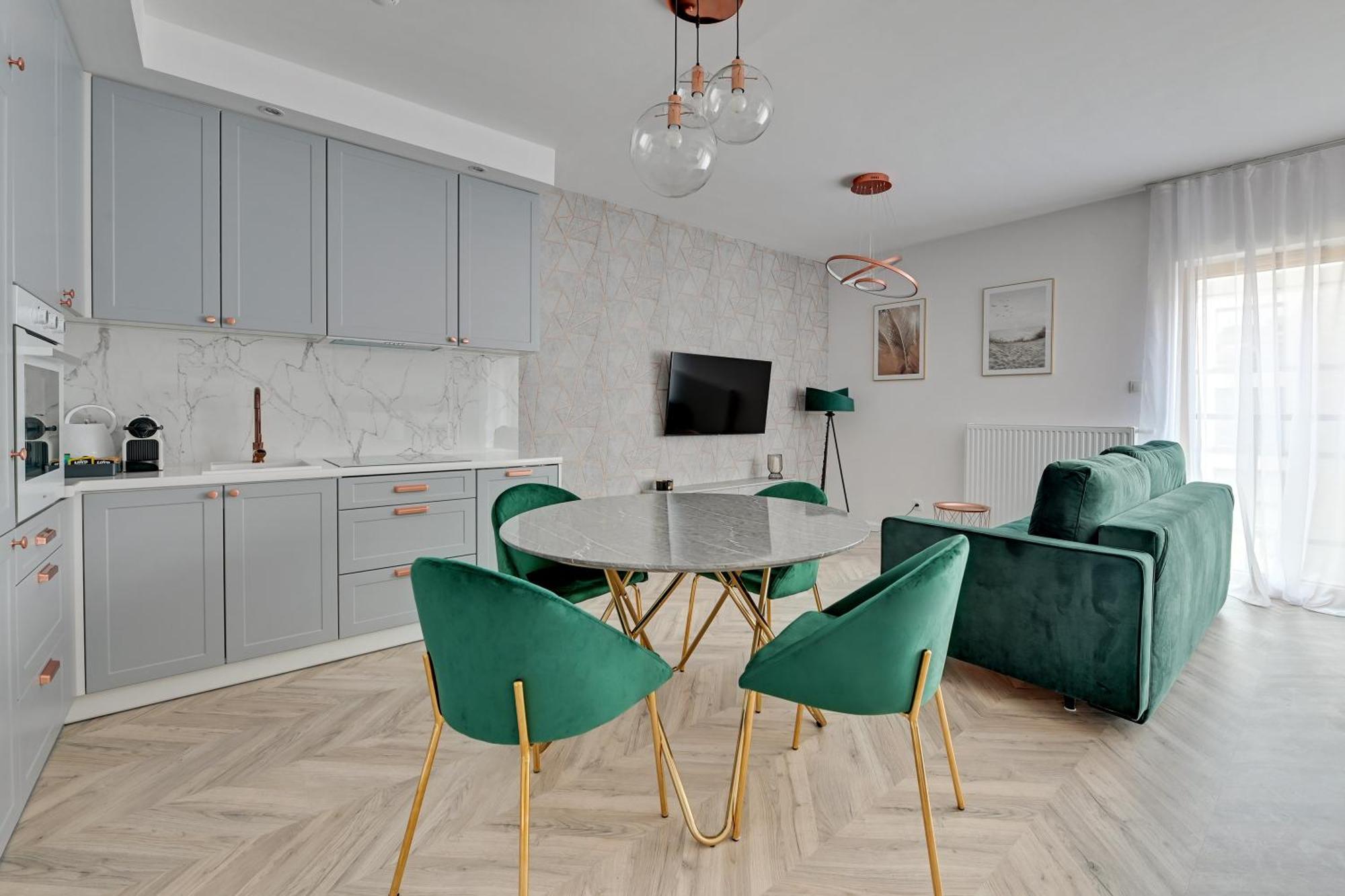 גדנסק Nadmotlawie Riverside - Parking, Sauna & Gym By Downtown Apartments חדר תמונה